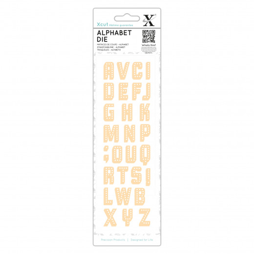 Xcut Dies - Alphabet - Industriell